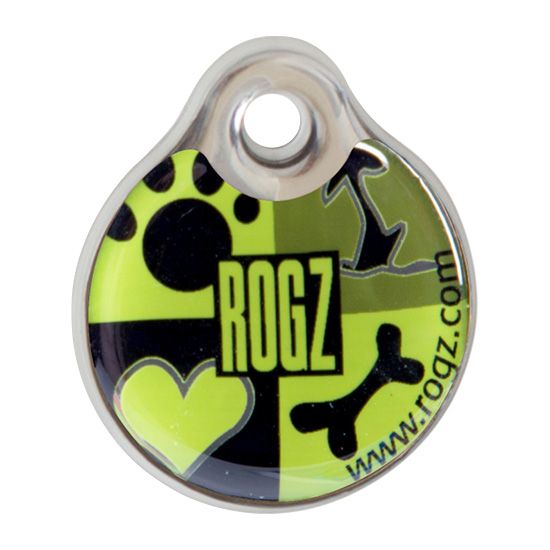 Rogz Lime Juice ID Tag - LIME JUICE L