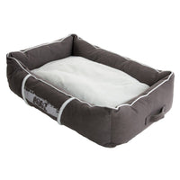 Rogz Lounge Pod Grey Dog Bed - GREY M