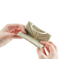 Hunter List Silicone Fold Travel Bowl 590ml - Tan 590ml