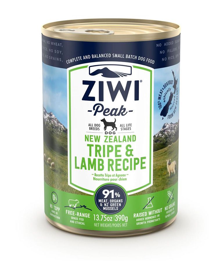 ZIWI Peak Tripe & Lamb Recipe Wet Dog Food - 170g