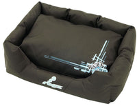 Thumbnail for Rogz Spice Pod Surf Tartan Dog Bed - SURF TARTAN S
