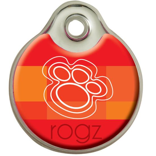 Rogz Tango Paws ID Tag - TANGO PAWS L