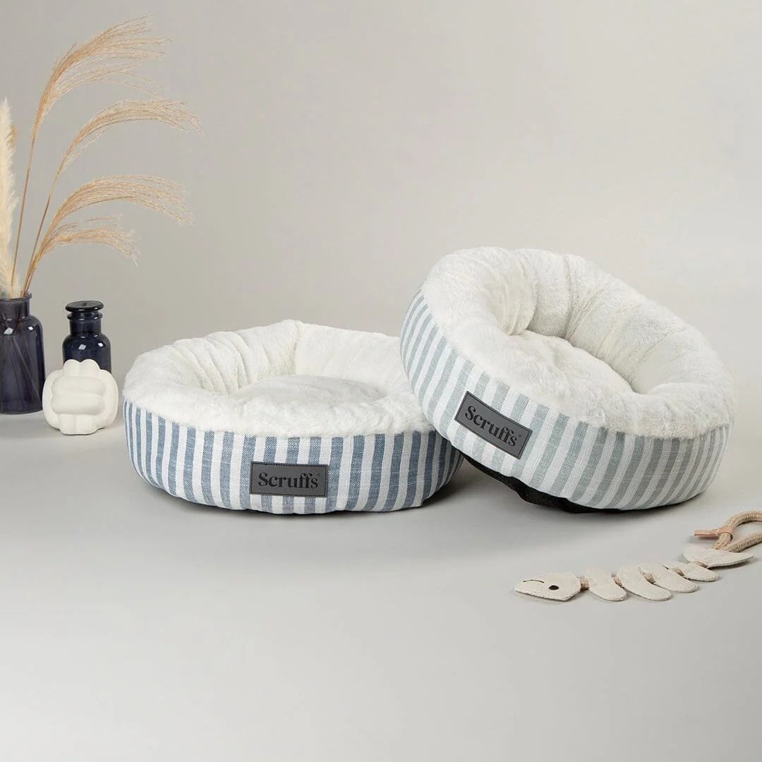 Scruffs Coastal Cat Bed - Green Small