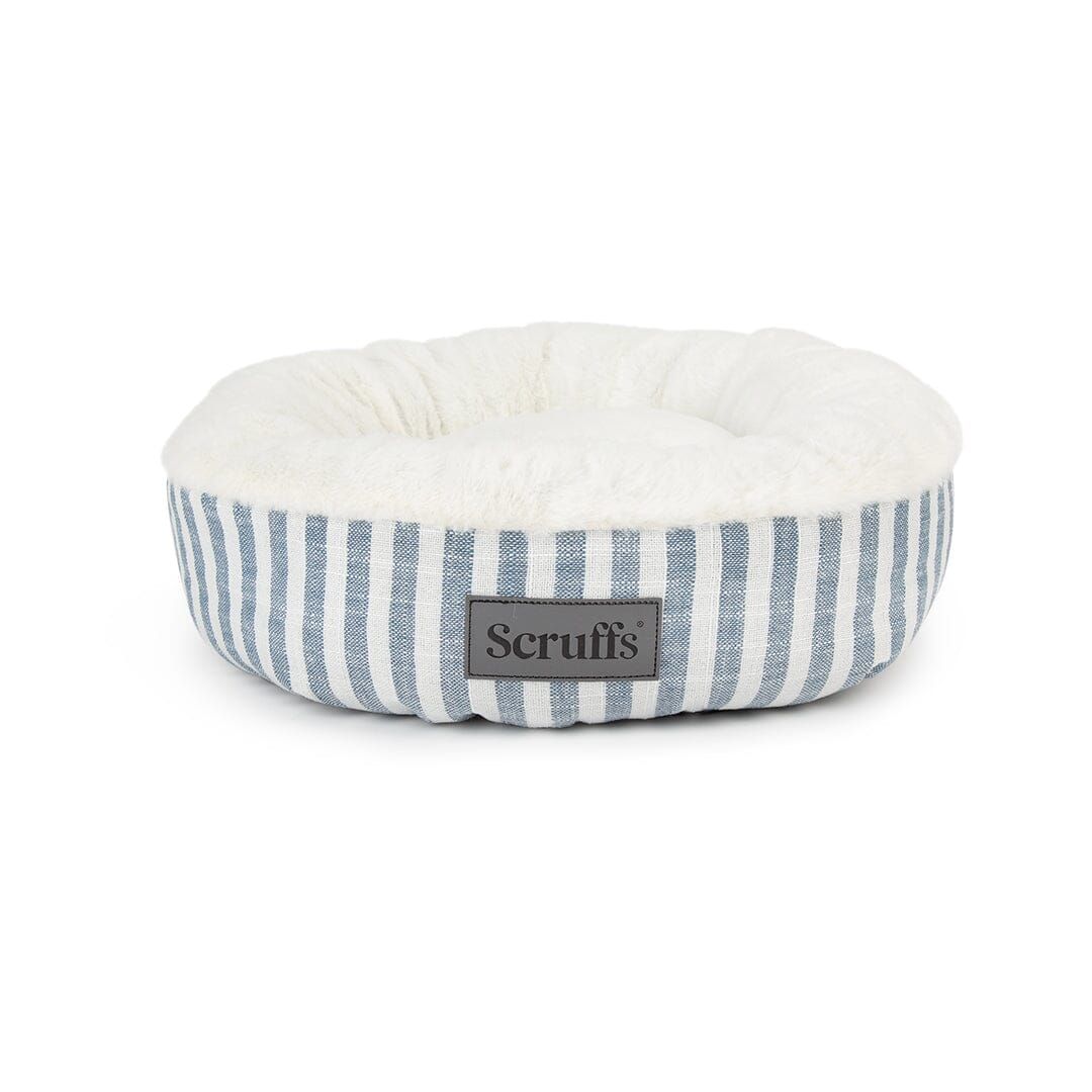 Scruffs Coastal Cat Bed - Blue Small