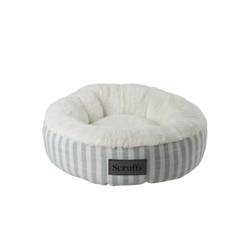 Scruffs Coastal Cat Bed - Blue Small