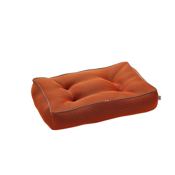 Hunter Quilted Toronto Dog Bed  - ORANGE Medium