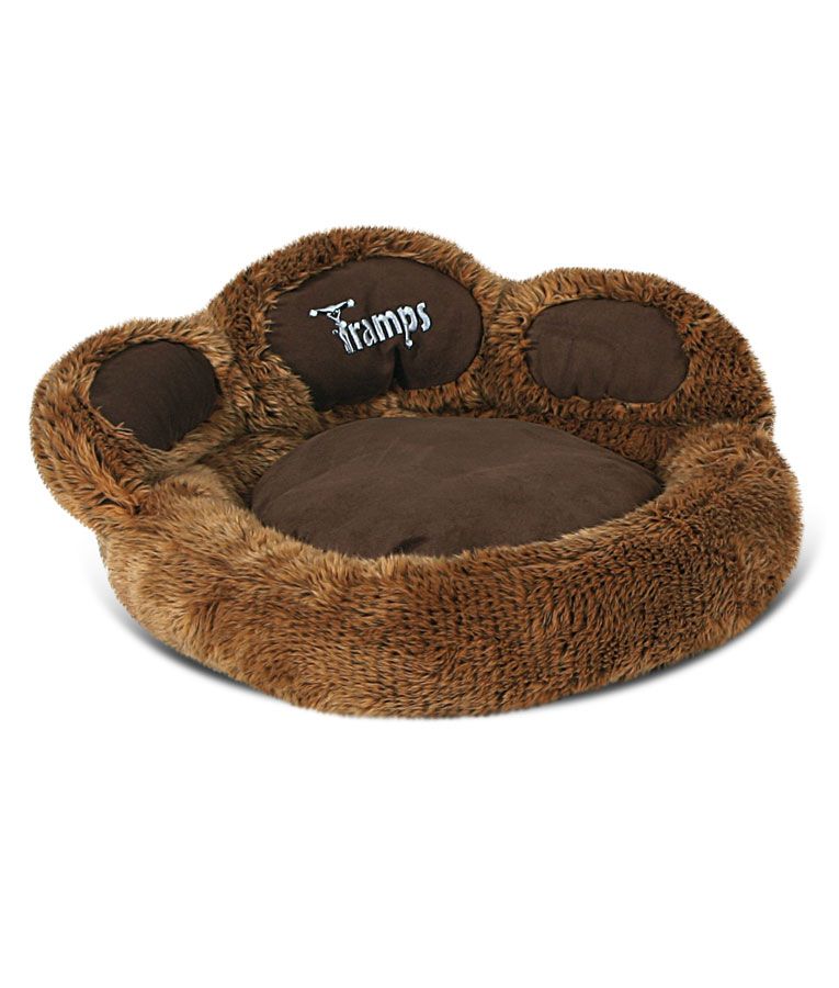 Scruffs Tramps Paw Cat Bed - BROWN