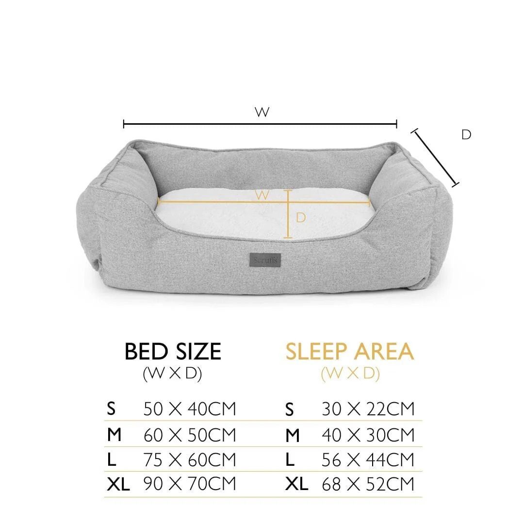 Scruffs Harmony Box Dog Bed - Tan Medium
