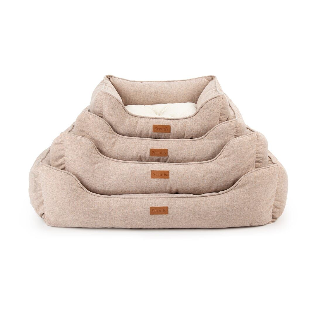 Scruffs Harmony Box Dog Bed - Tan X-Large