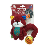 Thumbnail for Plush Friendz Squirrel with Squeaker and Crinkle S/M