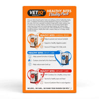 VETIQ Healthy Bites Variety Vitality Pack Cat Treats 4 x 65g -
