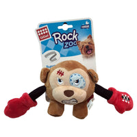 Thumbnail for Rock Zoo King Boxer Monkey with Squeaker & Crinkle S