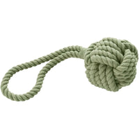 Hunter Inari Ball with Handloop Dog Toy - Green 6CM