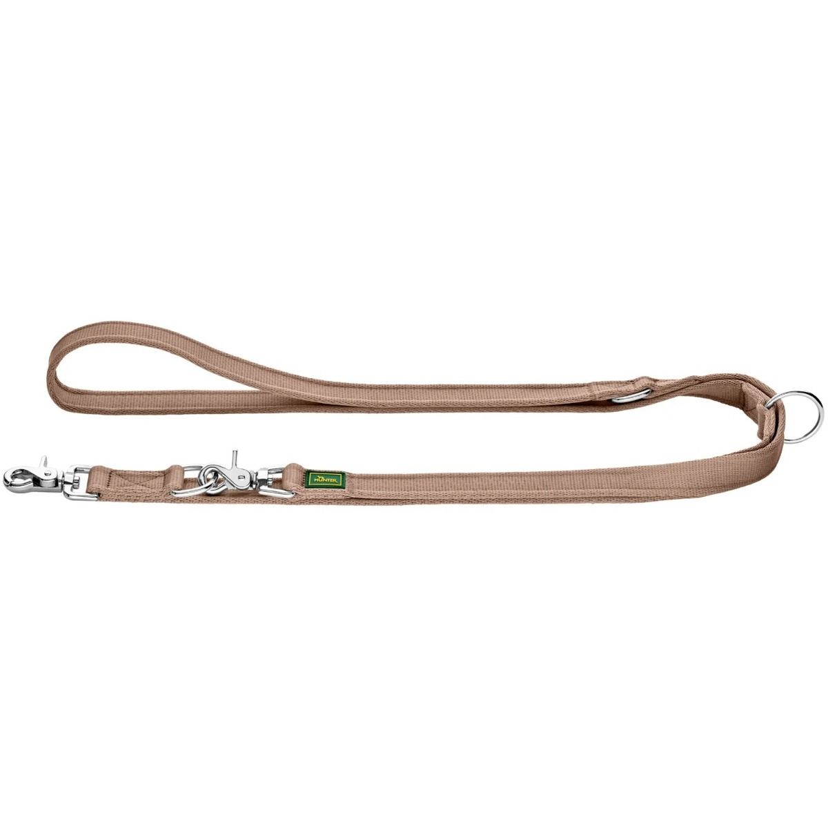 Hunter Inari Adjustable Training Dog Leash - Beige 25/200