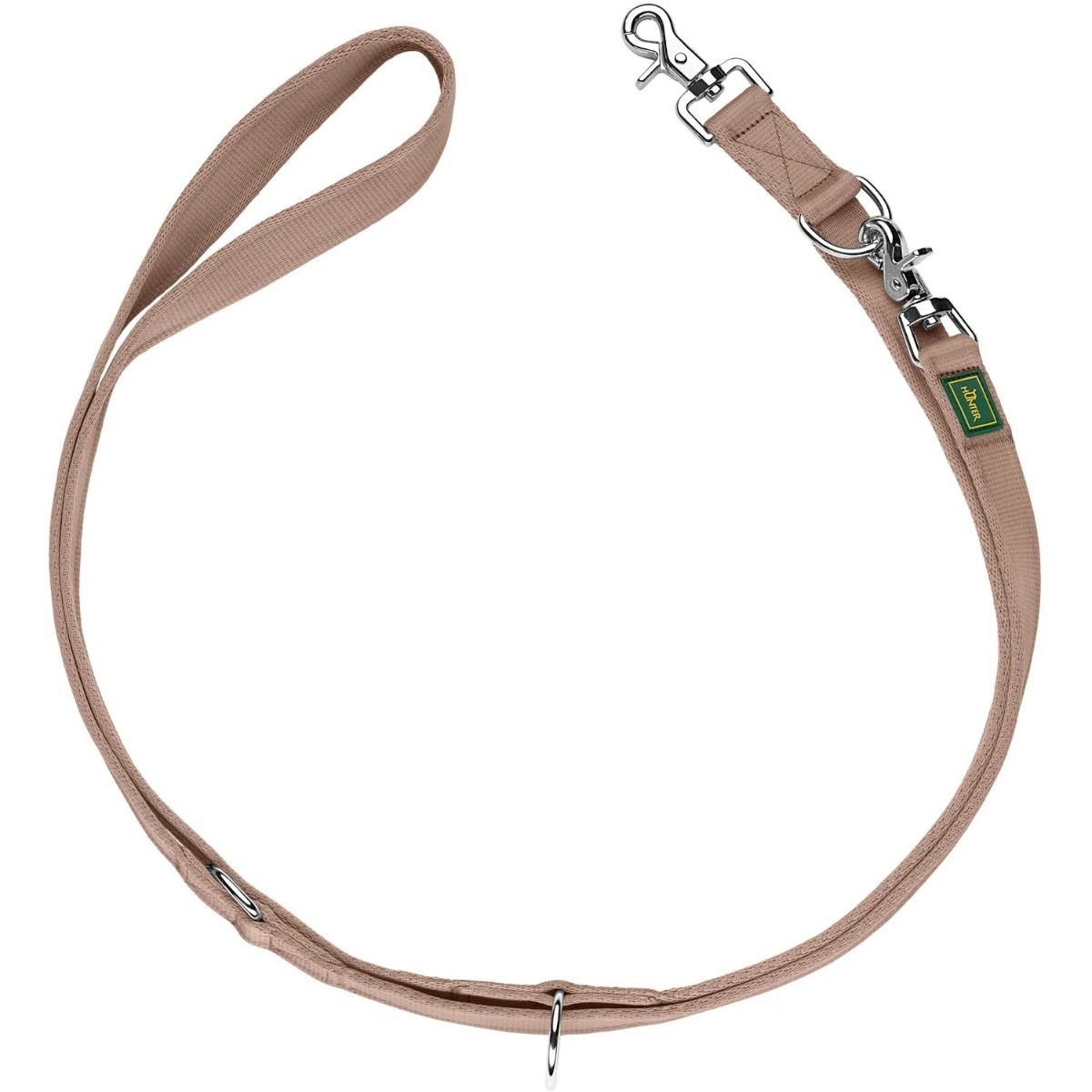Hunter Inari Adjustable Training Dog Leash - Pastel Red 25/200