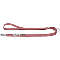 Hunter Inari Adjustable Training Dog Leash - Pastel Red 25/200