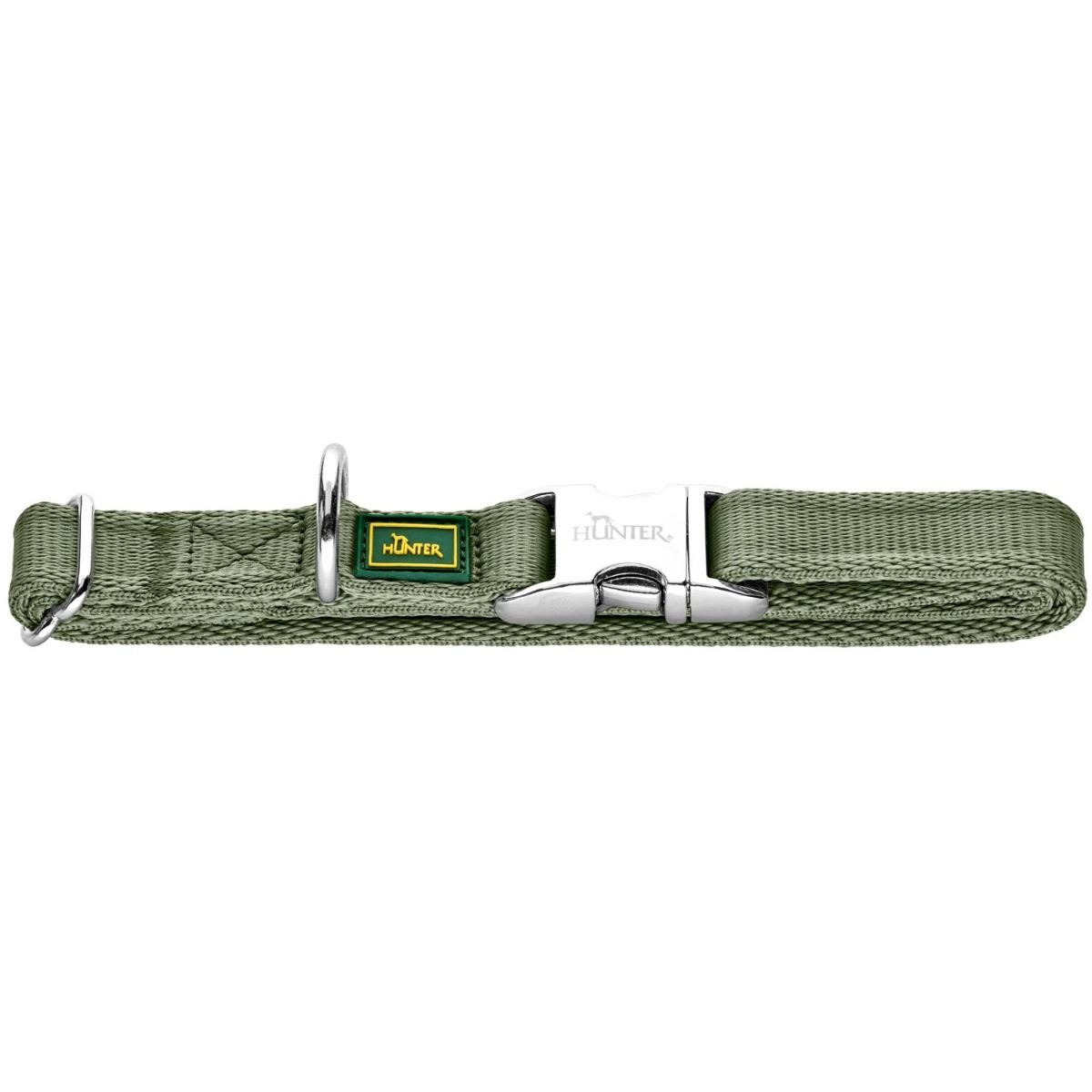 Hunter Inari Vario Basic Alu-Strong Dog Collar - Pastel Green Medium