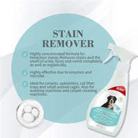 Bioline Dog & Cat Stain Remover Spray - Ideal For The Use Of Upholstery & Carpets 300ml[Volume - 300ml]