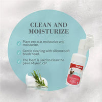 Bioline  Paw Cleaning Foam(Cat)[Volume - 100ml]