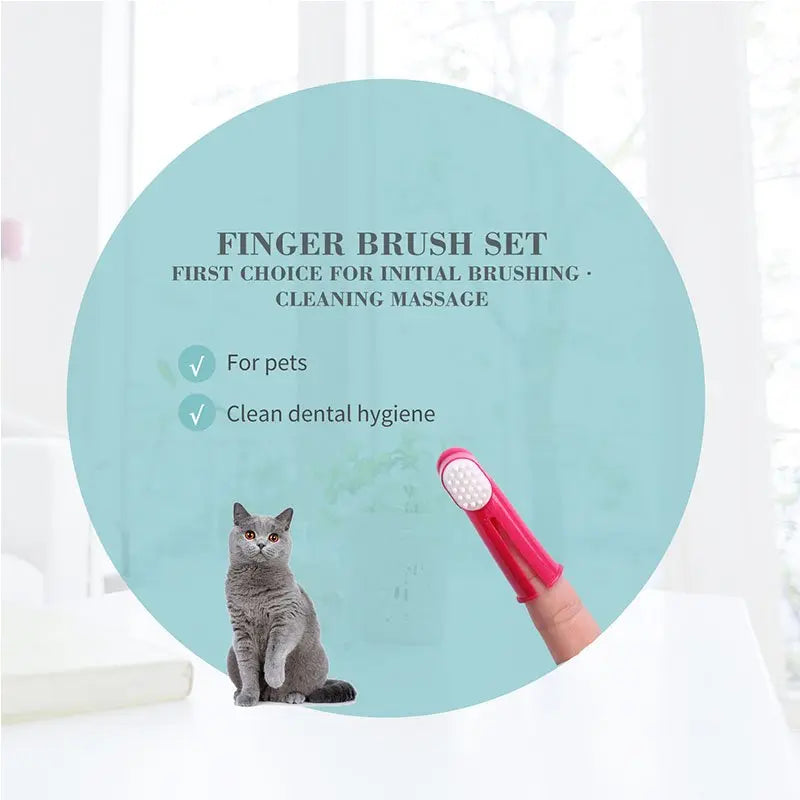 Bioline Finger Tooth Brush Set[Weight - 100g, Count - 2]