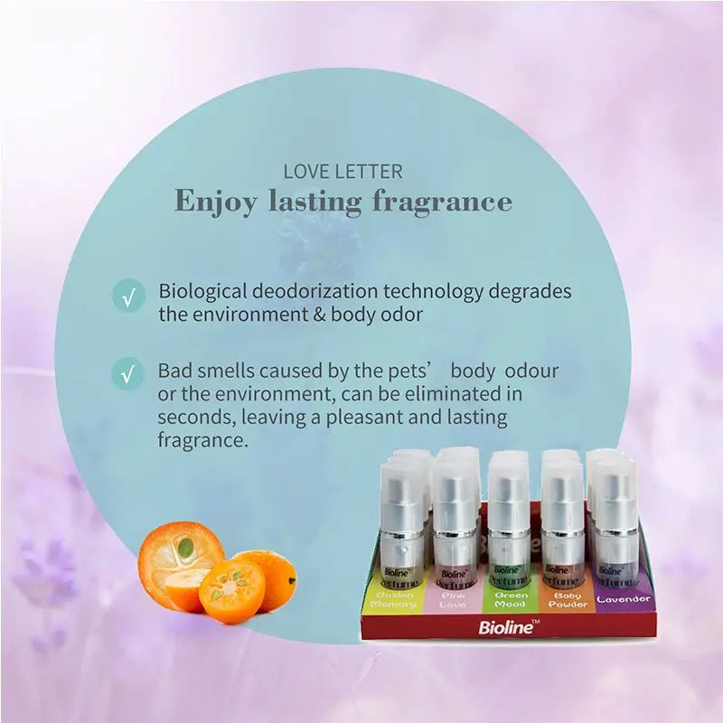 Bioline Perfume- 9ml x 15Pcs/Box[Count - 15, Volume - 9ml]