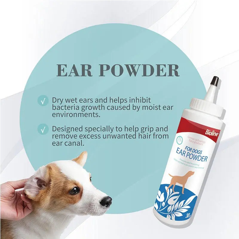 Bioline Ear Powder For Dogs 30g[Volume - 30ml]