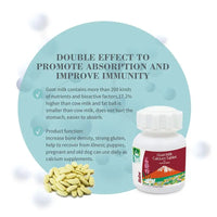 Bioline goat's Milk Calcium Tablet 160 Pcs - Suitable for Dogs And Cats of All Ages[Weight - 250g, Count - 160]