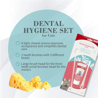 Bioline Dental Hygiene Set For Cats 50g[Weight - 50g]
