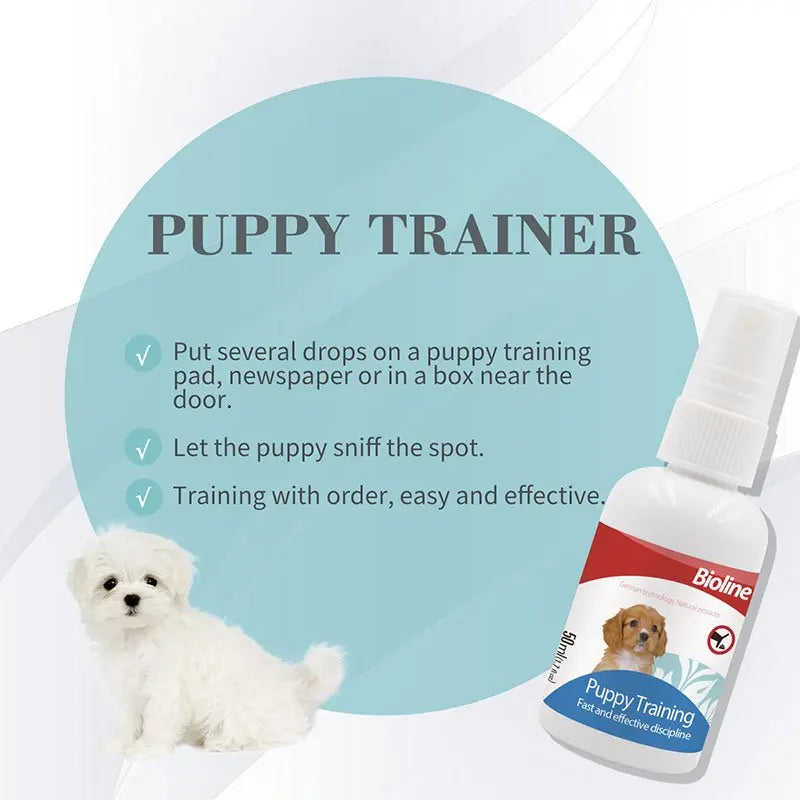 Bioline Puppy Training Spray 50ml[Volume - 50ml]