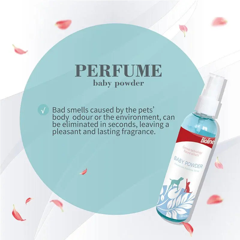 Bioline Baby Powder Deodorizing Spray 118ml[Volume - 118ml]