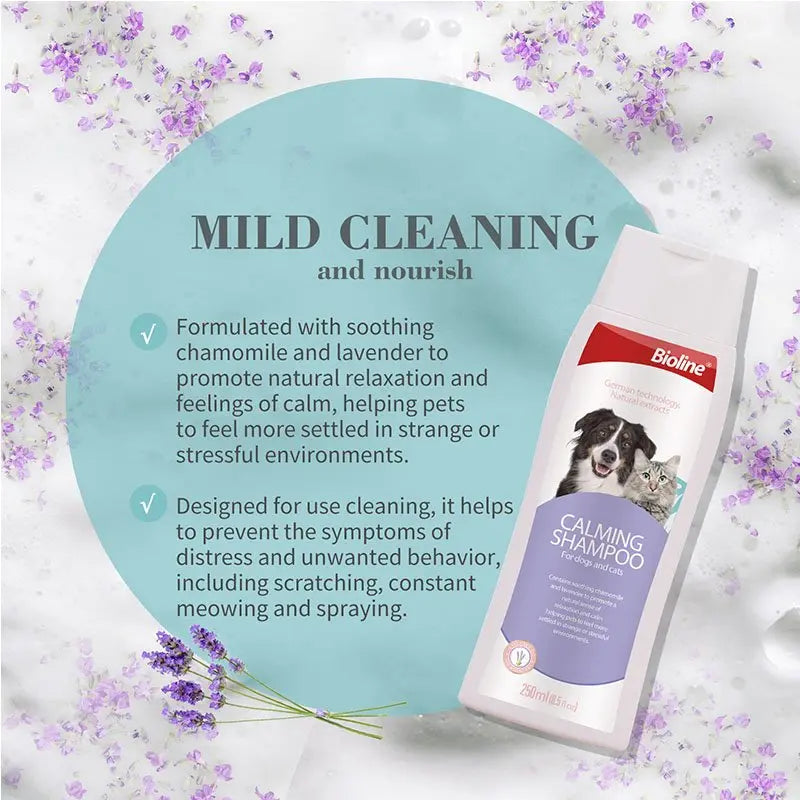 Bioline Calming shampoo 250ml[Volume - 250ml]