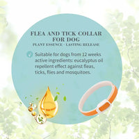 Bioline Flea and Tick Dog Collar 60cm[Flavor - Eucalyptus & Lemon]