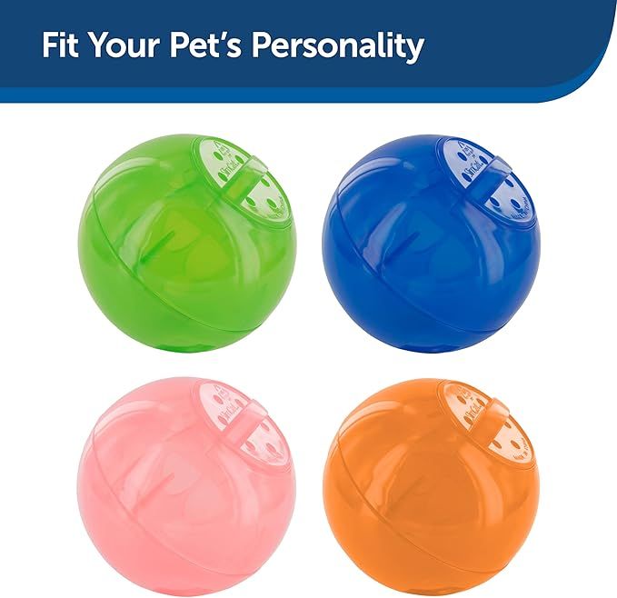 PetSafe SlimCat Interactive Feeder Ball Cat Toy - Green