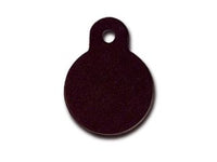 Thumbnail for ID Tag Circle Small Anodized  - BLACK SMALL