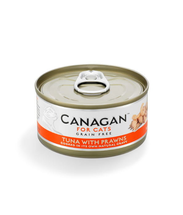 Canagan Tuna with Prawns Wet Cat Food 75g Tin - 75g