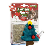 Thumbnail for GiGwi X-mas Tales X-mas tree with 3 catnip in ziplock bag