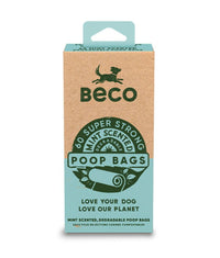 Thumbnail for Beco Pets Mint Scented Poop Bags 60pcs - 60 pcs