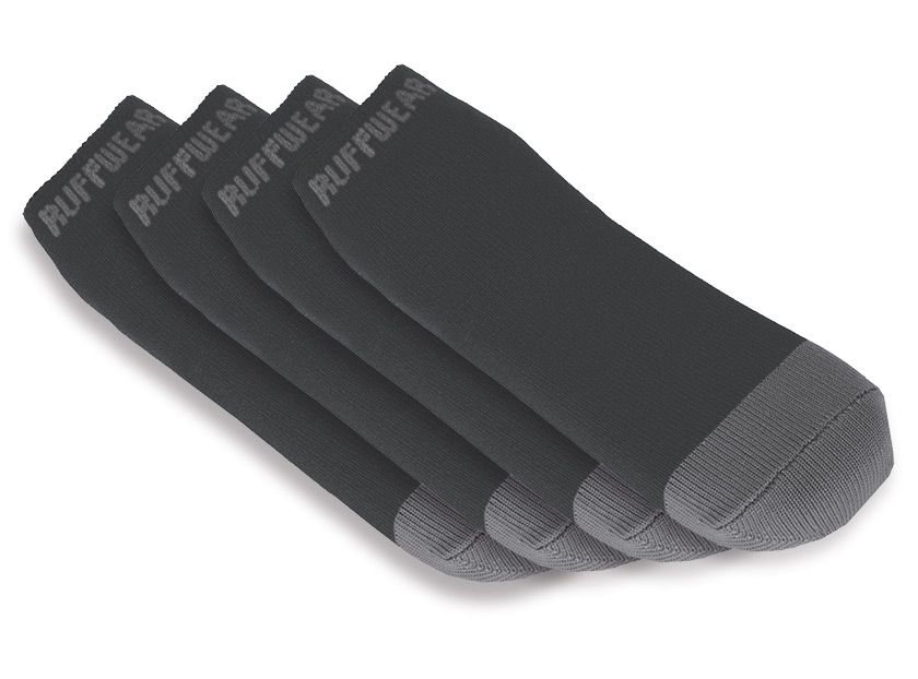 Ruffwear Bark'n Boot Liners Dog Socks - Grey 2.25"