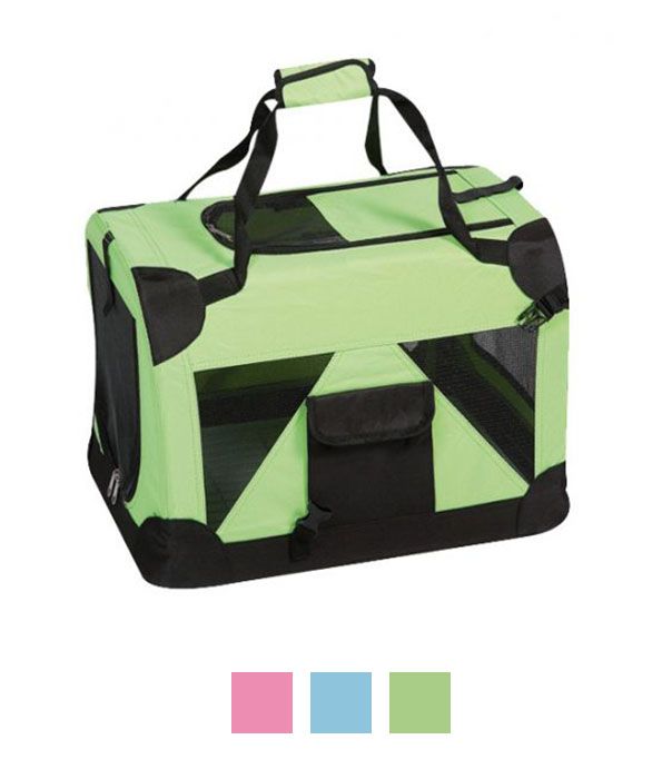 Flamingo Alix Fun Foldable Carrying Bag - GREEN