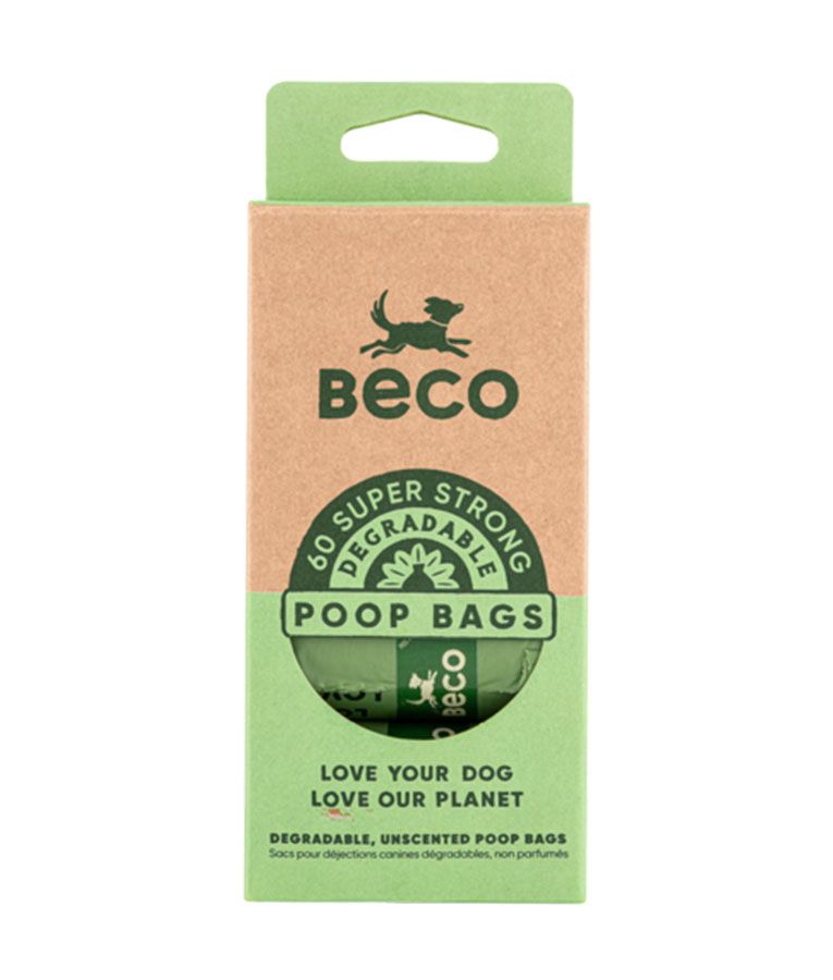 Beco Pets Unscented Poop Bags 60pcs - 60 pcs