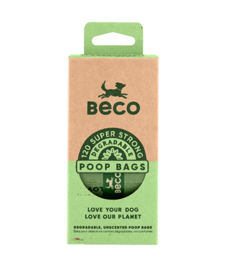 Beco Pets Unscented Poop Bags 120pcs - 120 pcs