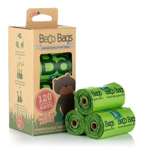 Beco Pets Unscented Poop Bags 120pcs - 120 pcs