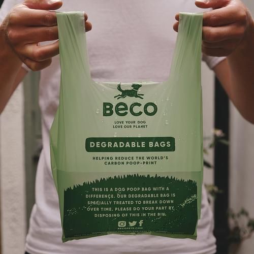 Beco Pets Unscented Poop Bags with Handle 120pcs - 120 pcs