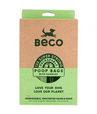 Thumbnail for Beco Pets Unscented Poop Bags with Handle 120pcs - 120 pcs