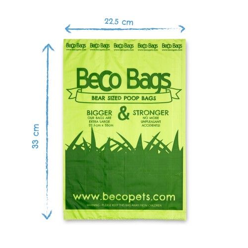 Beco Pets Mint Scented Poop Bags 60pcs - 60 pcs