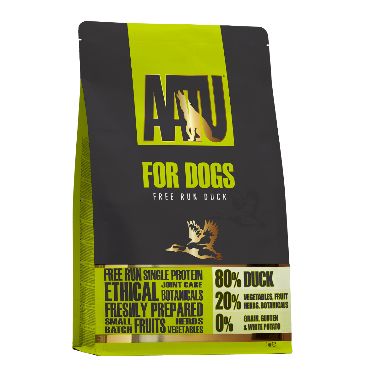 AATU Free Run Duck Dry Dog Food - 5kg