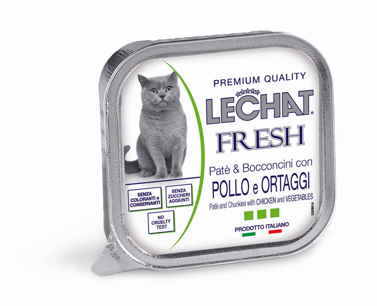 Excellence - Cat Wet PATE & CHUNKIES Chicken and vegetables -100g