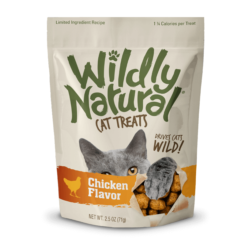 Fruitables Wildly Natural Cat Treats – Chicken Flavor (71g)