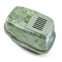 Thumbnail for Savic Nestor Toilet Home Cat Litter Box Marble - Amazon Green/Botanical Green