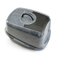 Thumbnail for Savic Nestor Toilet Home Cat Litter Box Jumbo Marble - Anthracite White/Black